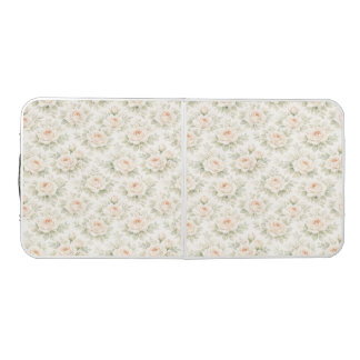 Bridal Floral Pattern Beer Pong Table
