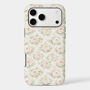 Bridal Floral Pattern iPhone 17 Pro Max Case
