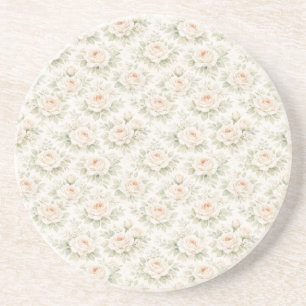 Bridal Floral Pattern Coaster