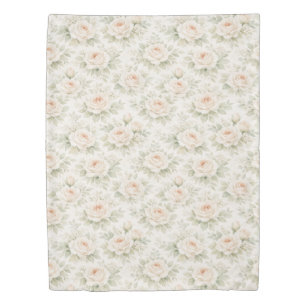 Bridal Floral Pattern Duvet Cover