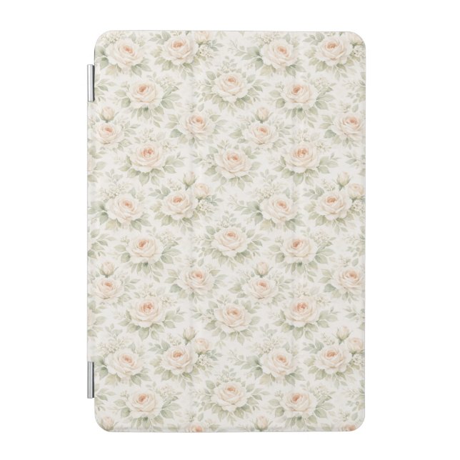 Bridal Floral Pattern iPad Mini Cover (Front)