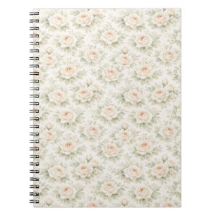 Bridal Floral Pattern Notebook
