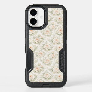 Bridal Floral Pattern iPhone 16 Plus Case