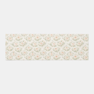 Bridal Floral Pattern Outdoor Rug