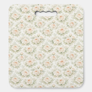 Bridal Floral Pattern Seat Cushion