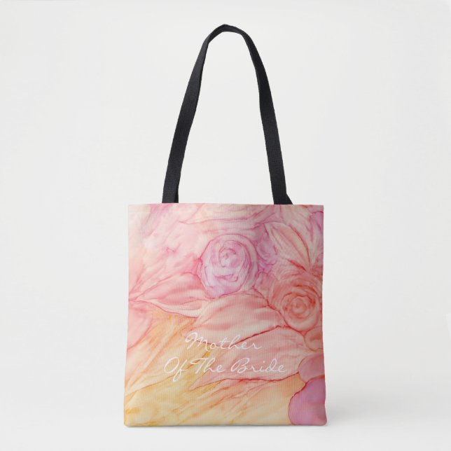 Bridal Gift Fresh Flowers Tote Bag (Front)