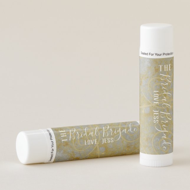 Bridal Gift Lip Balm Silver Lining (Front)