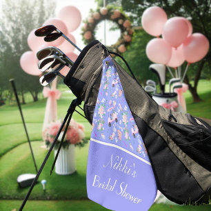  Bridal Golf Bridal Shower Seamless Pattern Towel
