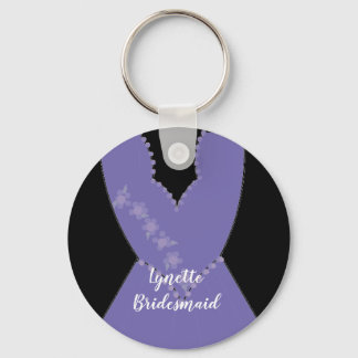 Bridal Gown Bridesmaid Keychain