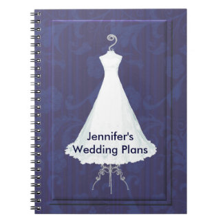 Bridal Gown Wedding Planner Notebook