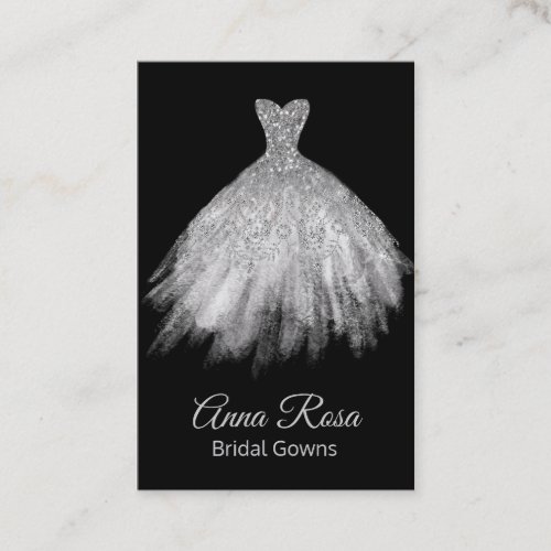  Bridal Gowns Wedding Event Wedding Dress Business Card