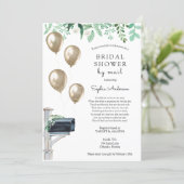 Bridal Long Distance Shower by Mail Invitation (Standing Front)