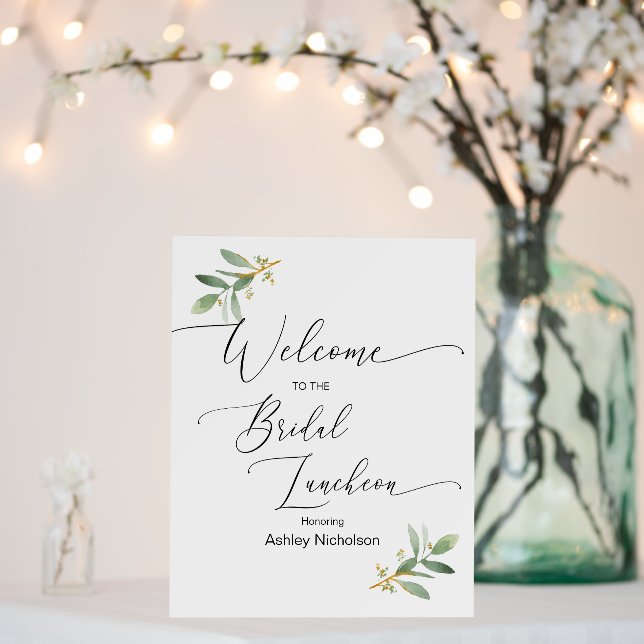Bridal Luncheon personalized Foam Board (In Situ (Wedding))