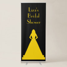 Bridal Oscar-themed Bridal Shower banner