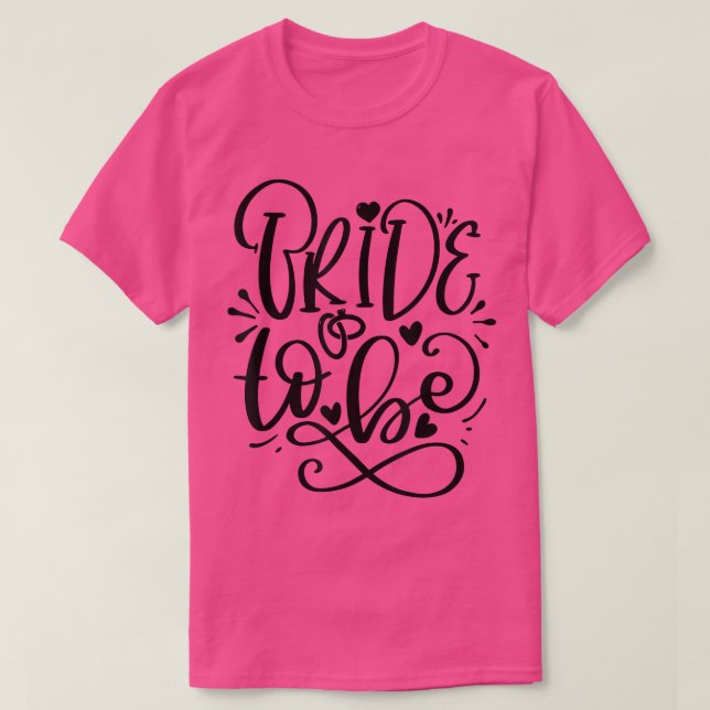 Bridal Party Apparel, Hen Night, Bachelorette Brid T-Shirt (Design Front)