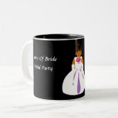 "Bridal Party Attendant" - Customizable Mug (Front Left)