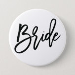 Bridal Party Bride Button / Pin at Zazzle