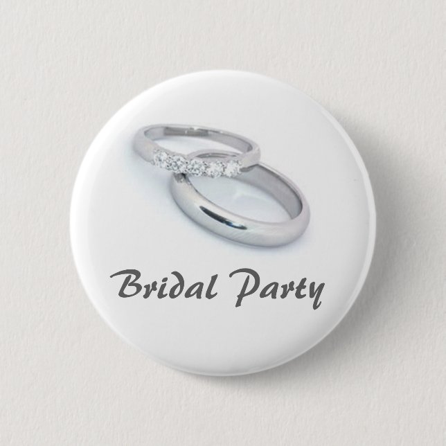 Bridal Party Button (Front)