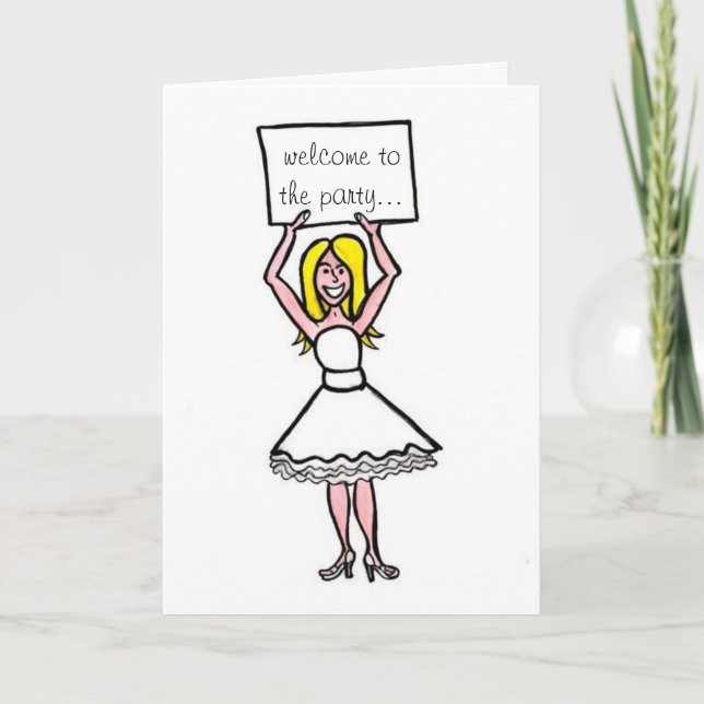 Bridal Party Card (Front)