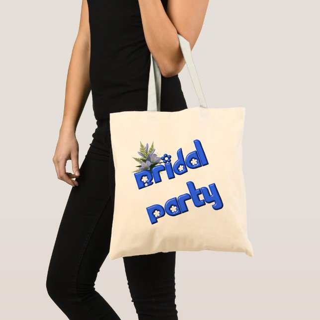 Bridal Party Cute Wedding Bridal  Tote Bag (Front (Product))