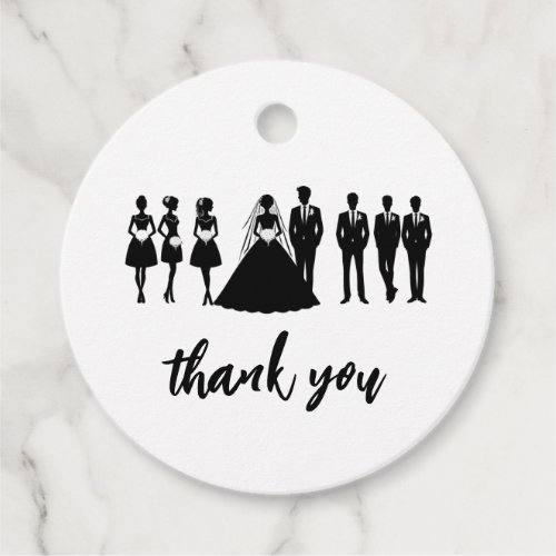Bridal Party Favor Tags