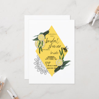 Bridal Party Invite - Yellow