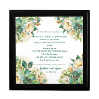 Bridal Party Irish Blessing Keepsake Gift Box