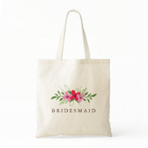 Bridal Party Member Bag - Floral Day
