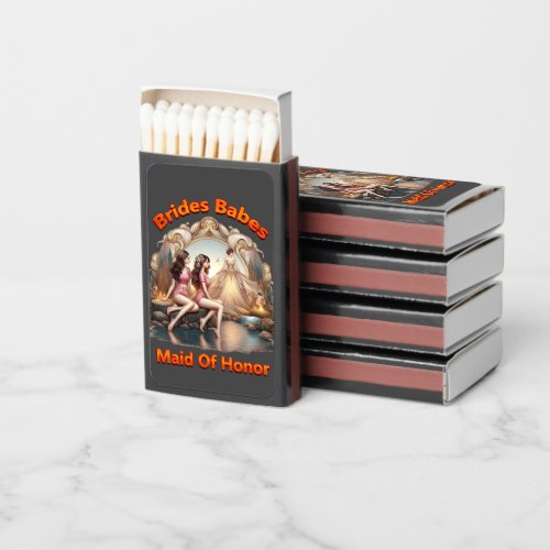 Bridal Party party with the girls in style Matchboxes