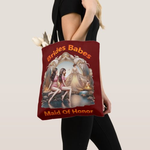 Bridal Party party with the girls in style Tote Bag