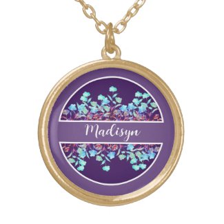 Bridal Party Personalized Watercolor Flower