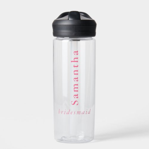 Bridal Party Water Bottle