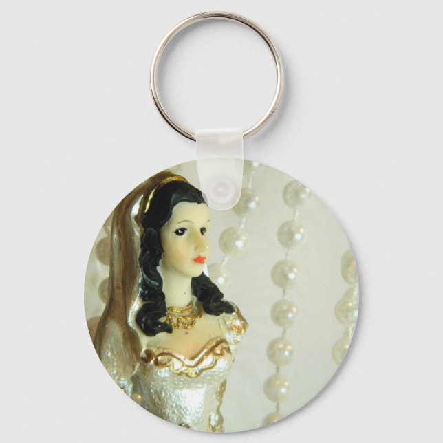 Bridal Pearls Keychain (Front)