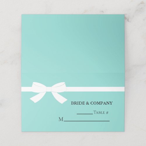 Bridal Personalized Thank You Party Table Place Card
