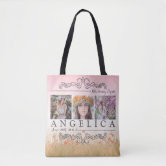 Pink Ombre Personalized Tote Bag - Pipsy