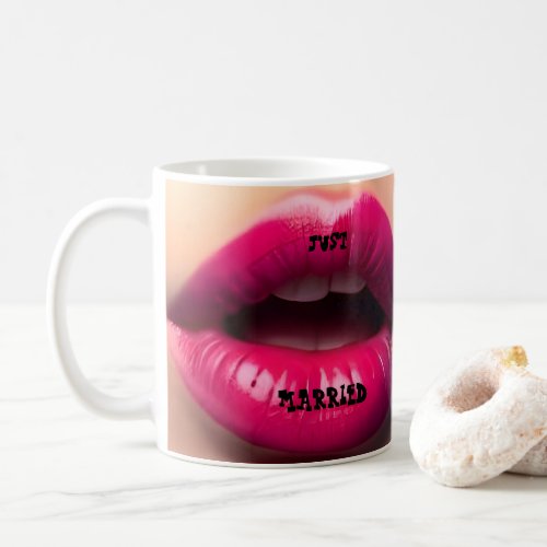 Bridal Pink Lips Mug Coffee Mug