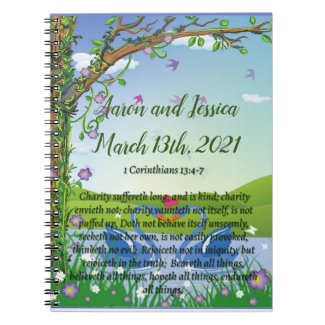 Bridal Planner Spiral Notebook