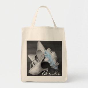 Bridal Shoes & Garter Bride's Carry All Tote Bag