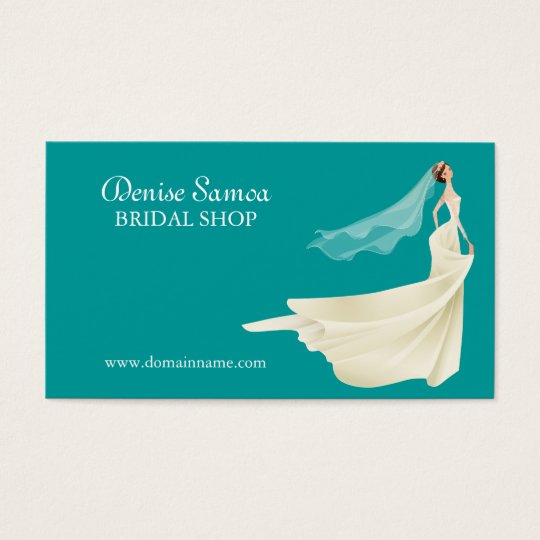 Bridal Business Card Template Zazzle Bridal Business Card Template