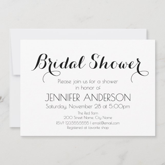 Bridal Shower (Front)