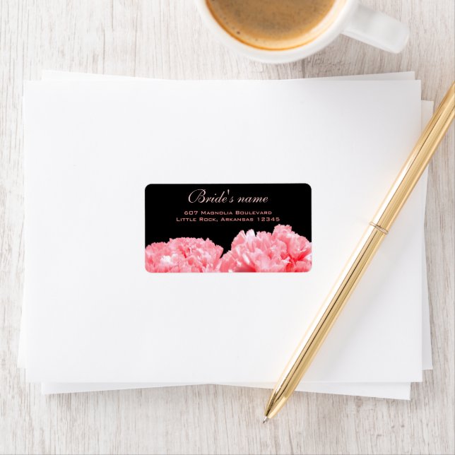 Bridal Shower Address Label (Insitu)