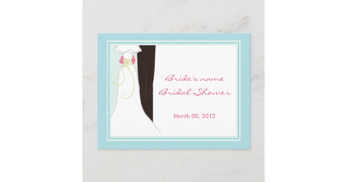 Bridal Shower Advice Cards Zazzle Com