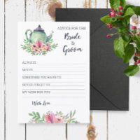 Bridal Shower Advice for Bride and Groom