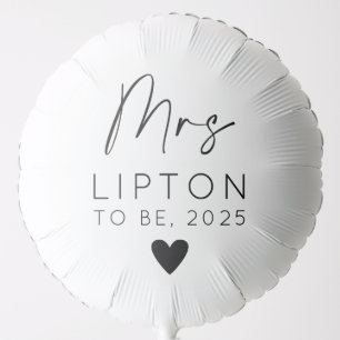 Bridal Shower Bachelorette Mrs To Be Balloon