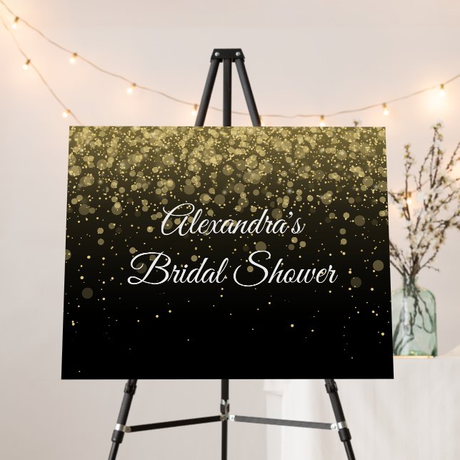Bridal shower backdrop , Elegant backdrop  Foam Board (In Situ (Stand))
