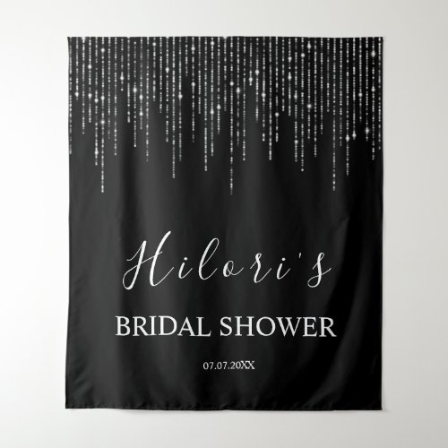 Bridal Shower Backdrop _ Night  String Lights