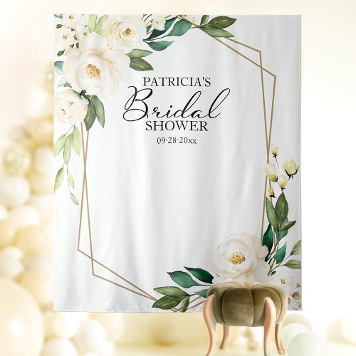 Bridal Shower Backdrop Photo Prop Greenery