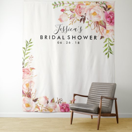  Bridal Shower Backdrop Photo Prop Photo Booth Zazzle com