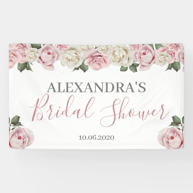 Bridal Shower Banner - Bachelorette Banner (Horizontal)