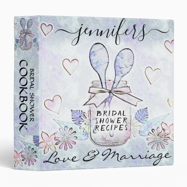 Bridal Shower Binder (Front/Spine)